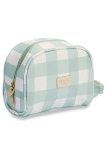NECESSAIRE BABY BEAR XADREZ - MENTA